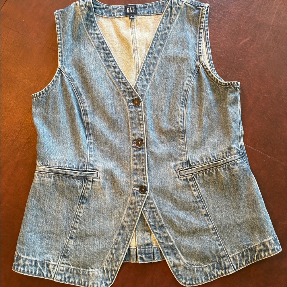 GAP Denim Vest NWOT